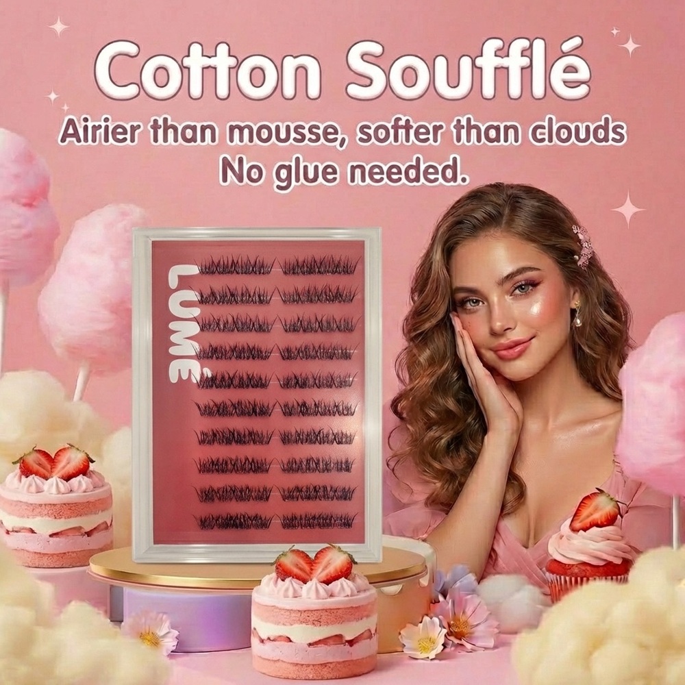 Cotton Soufflé no glue Eyelashes